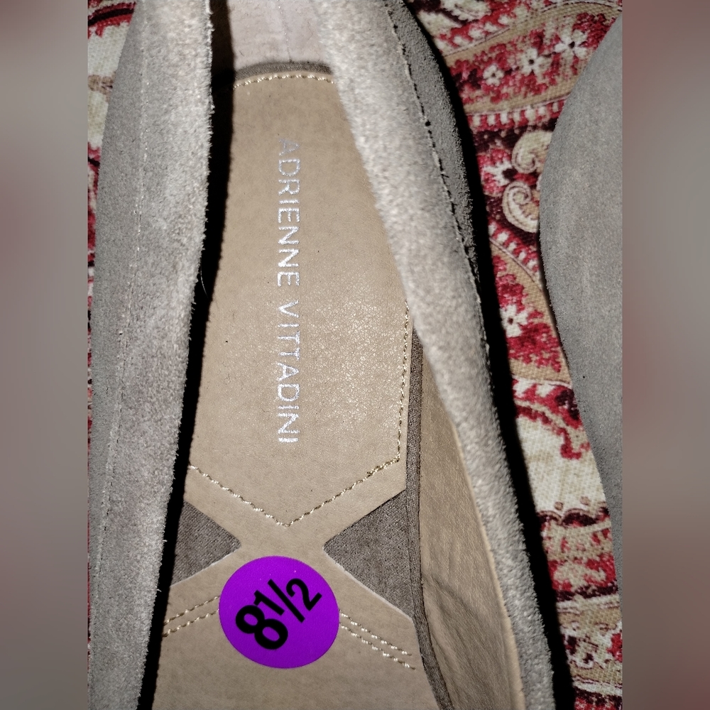 Adrienne Vittadini like new shoes loafer size 8.5 - Picture 2 of 7